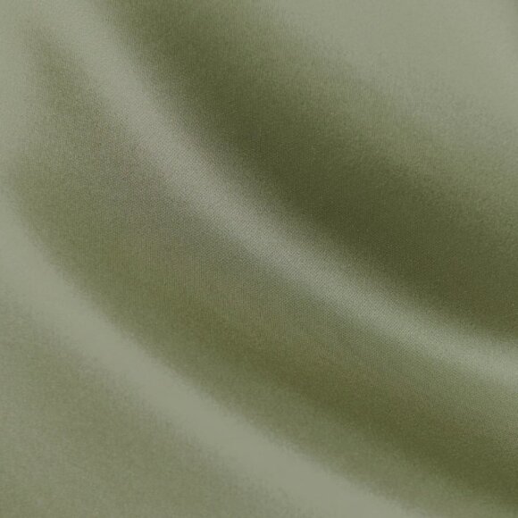 Reformation Madrigal Satin Dress in Artichoke - Picture 6 of 16